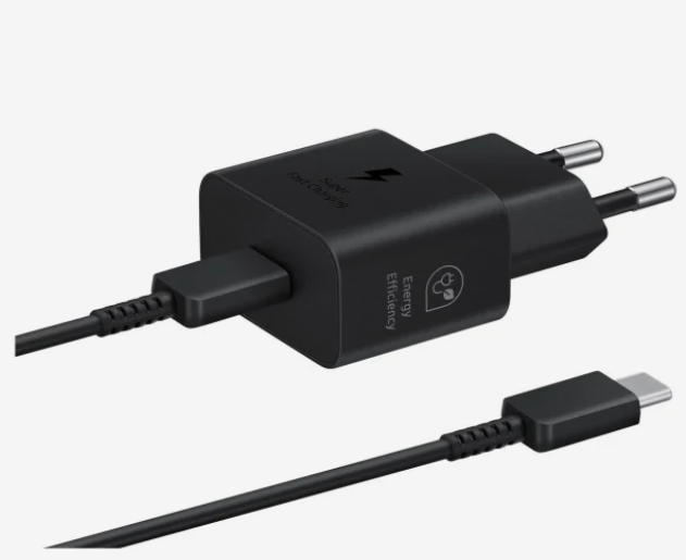 Oryginalna ładowarka Samsung USB-C 25W z kablem – szybkie ładowanie do smartfonów