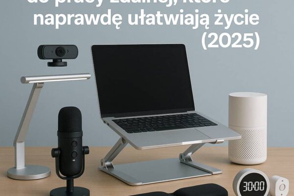 „Gadżety do pracy zdalnej: co nowego warto kupić w 2025?”