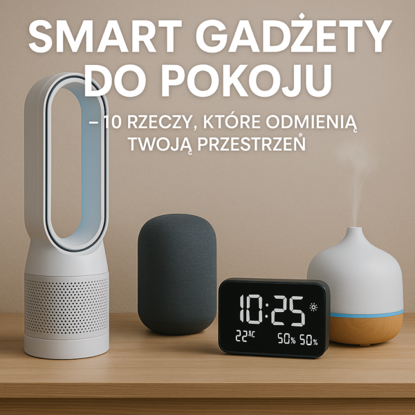 Smart gadżety do pokoju – 10 rzeczy, które odmienią Twoją przestrzeń
