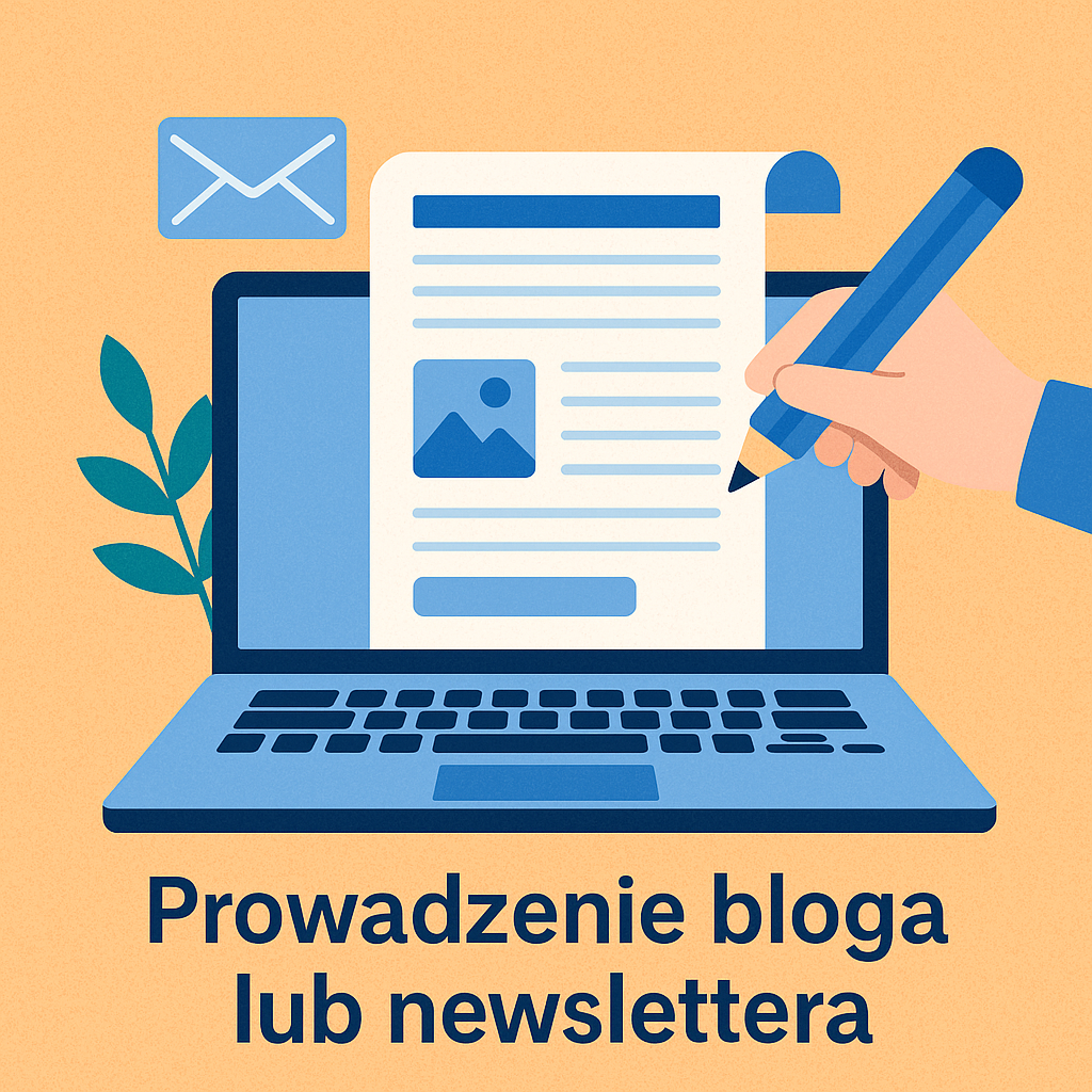 Zarabianie online przez Prowadzenie bloga lub newslettera