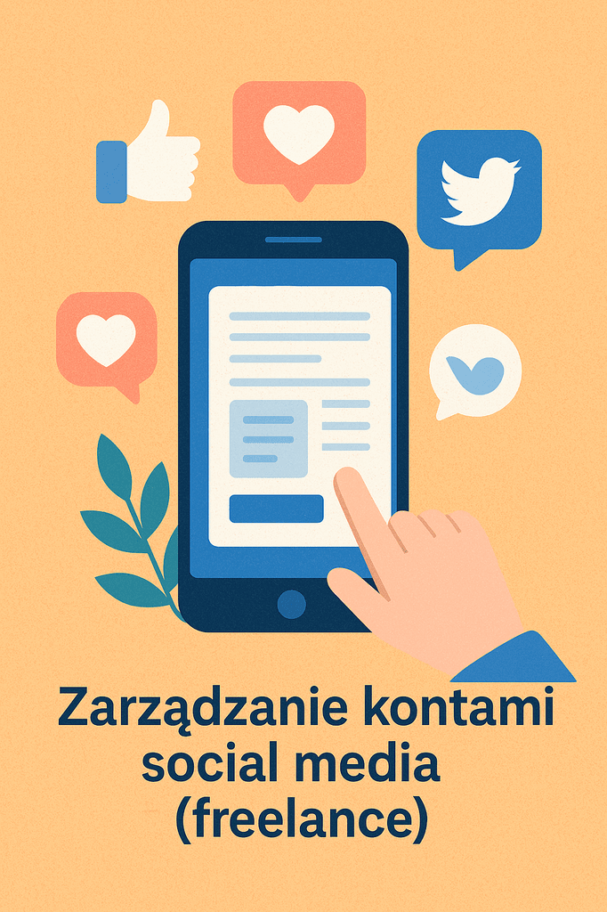 Zarabianie online przez Zarządzanie kontami social media (freelance)