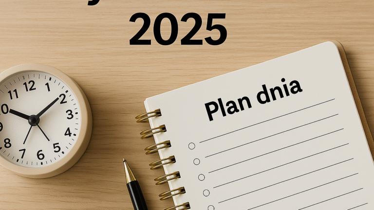 Rutyna sukcesu 2025 –jak stworzyć plan dnia, który zmieni Twoje życie?