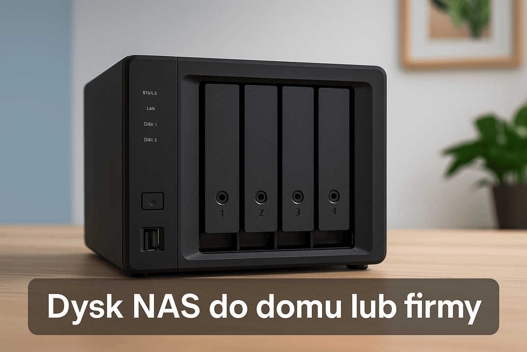 Dysk NAS jako domowy serwer plików dla bezpiecznego przechowywania danych