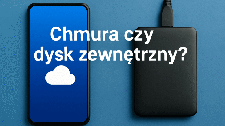 ☁️ Chmura czy dysk zewnętrzny? Sposoby na bezpieczne przechowywanie danych