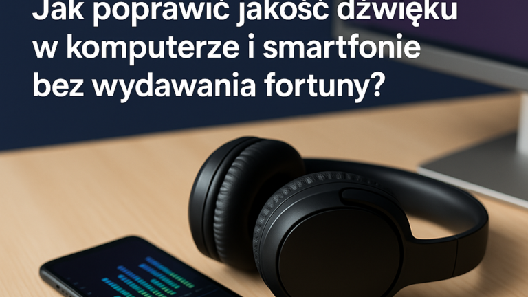 🎧 Sound upgrade! Jak poprawić jakość dźwięku w komputerze i smartfonie bez wydawania fortuny? 2025