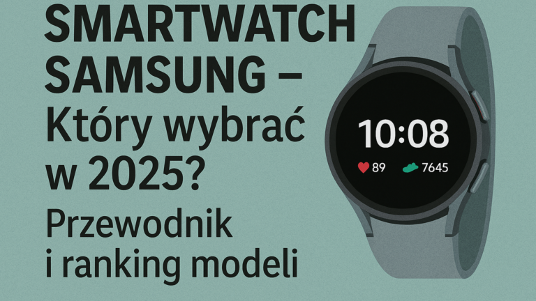 Smartwatch Samsung – który wybrać w 2025? Przewodnik i ranking modeli