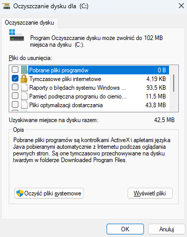 Jak zwiększyć wydajność komputera poprzez oczyszczanie dysku