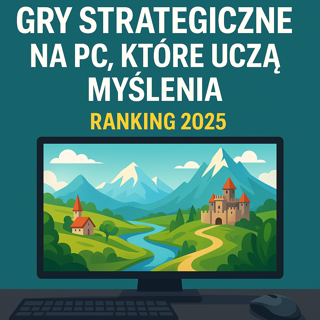 🎯 Gry strategiczne na PC, które uczą myślenia – ranking 2025