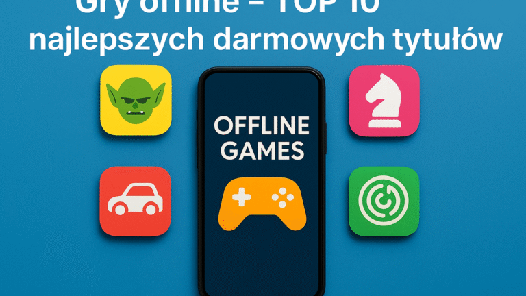 📱 Gry offline – TOP 10 najlepszych darmowych tytułów