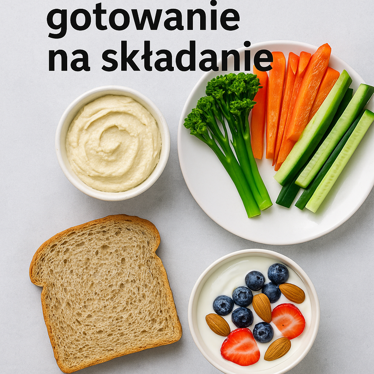 Zdrowe jedzenie bez gotowania – szybki posiłek z jogurtem i owocami