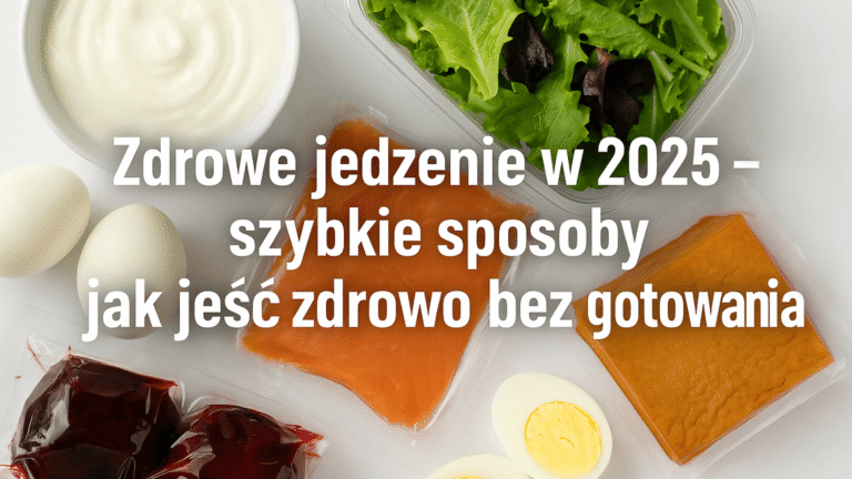 🍞Zdrowe jedzenie w 2025 – szybkie sposoby jak jeść zdrowo bez gotowania.