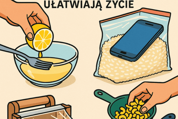 🍽️ Domowe lifehacki 2025 – triki, które naprawdę ułatwiają życie