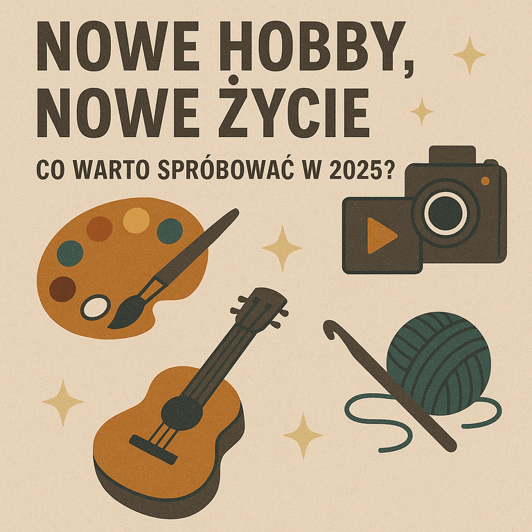 ✨Nowe hobby, nowe życie – co warto spróbować w 2025?