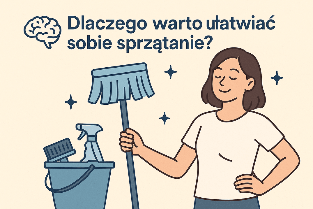 🧠 Dlaczego warto ułatwiać sobie sprzątanie? - sposoby na czysty dom