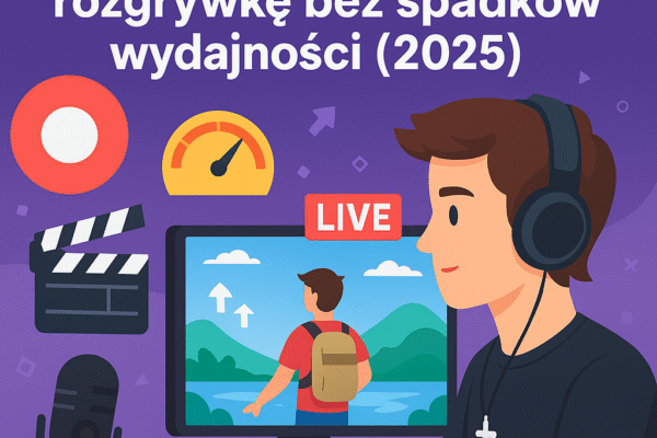 🎮 Jak streamować gry bez spadków wydajności (2025)