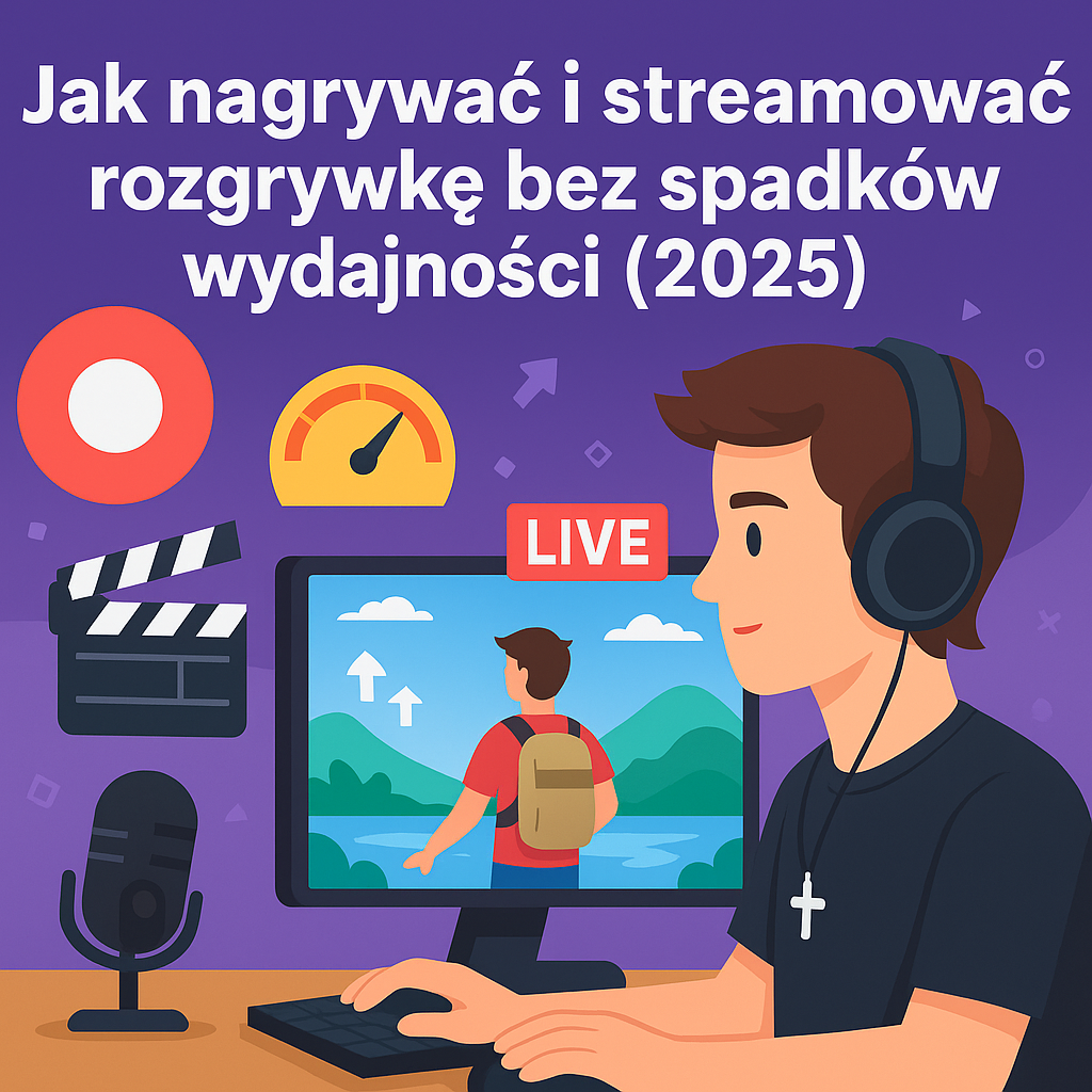 🎮 Jak streamować gry bez spadków wydajności (2025)