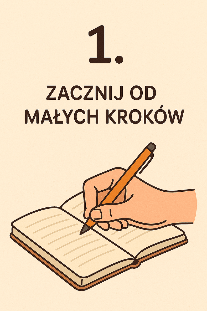 1. Wybierz formę, która Ci odpowiada - codzienne pisanie