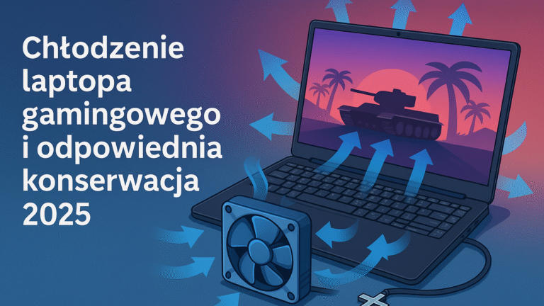 Chłodzenie laptopa gamingowego i odpowiednia konserwacja