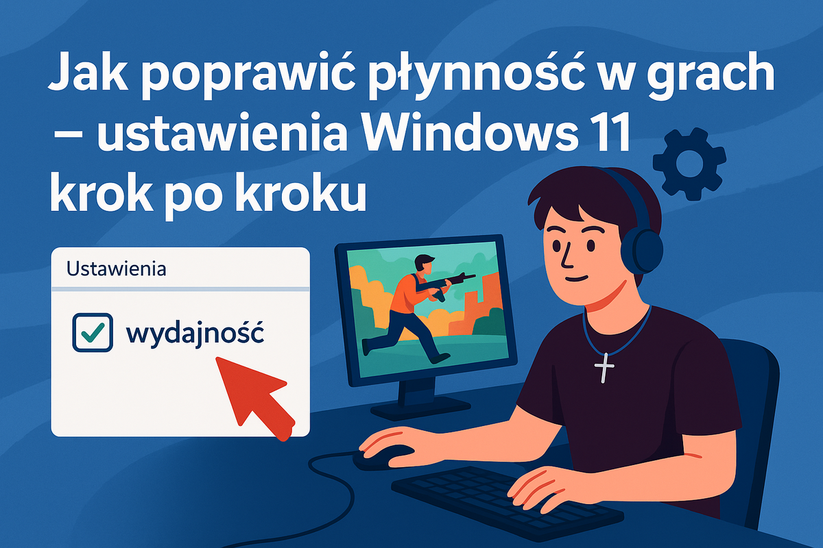 🛠️ Jak poprawić płynność w grach – ustawienia Windows 11 krok po kroku