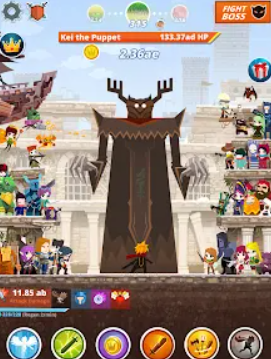 Tap Titans 2 – clicker na telefon z walką i automatyczną progresją