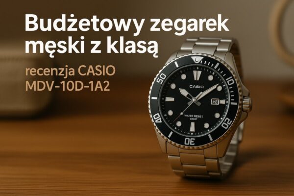 ⌚ Budżetowy zegarek męski z klasą – recenzja CASIO MDV-10D-1A2