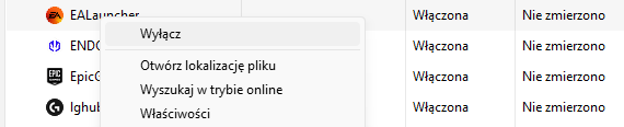 Jak wyłączyć aplikacje autostartu