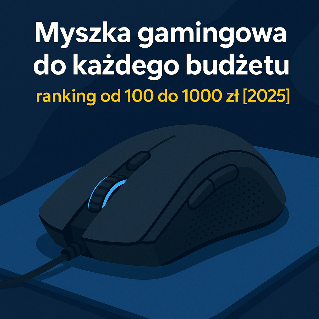 Myszka gamingowa do każdego budżetu – ranking od 100 do 1100 zł [2025]