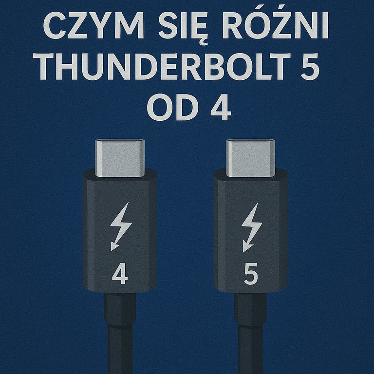 Czym się różni Thunderbolt 5 od 4