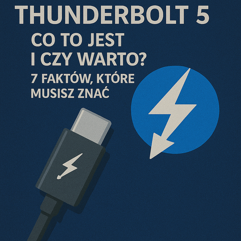 ⚡ Thunderbolt 5 – co to jest i czy warto? 7 faktów, które musisz znać