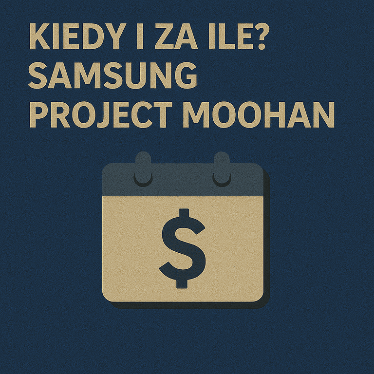 Kiedy i za ile? - Samsung Project Moohan