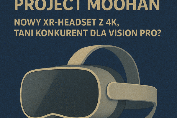 📶 Samsung Project Moohan – nowy XR‑headset z 4K, tani konkurent dla Vision Pro?