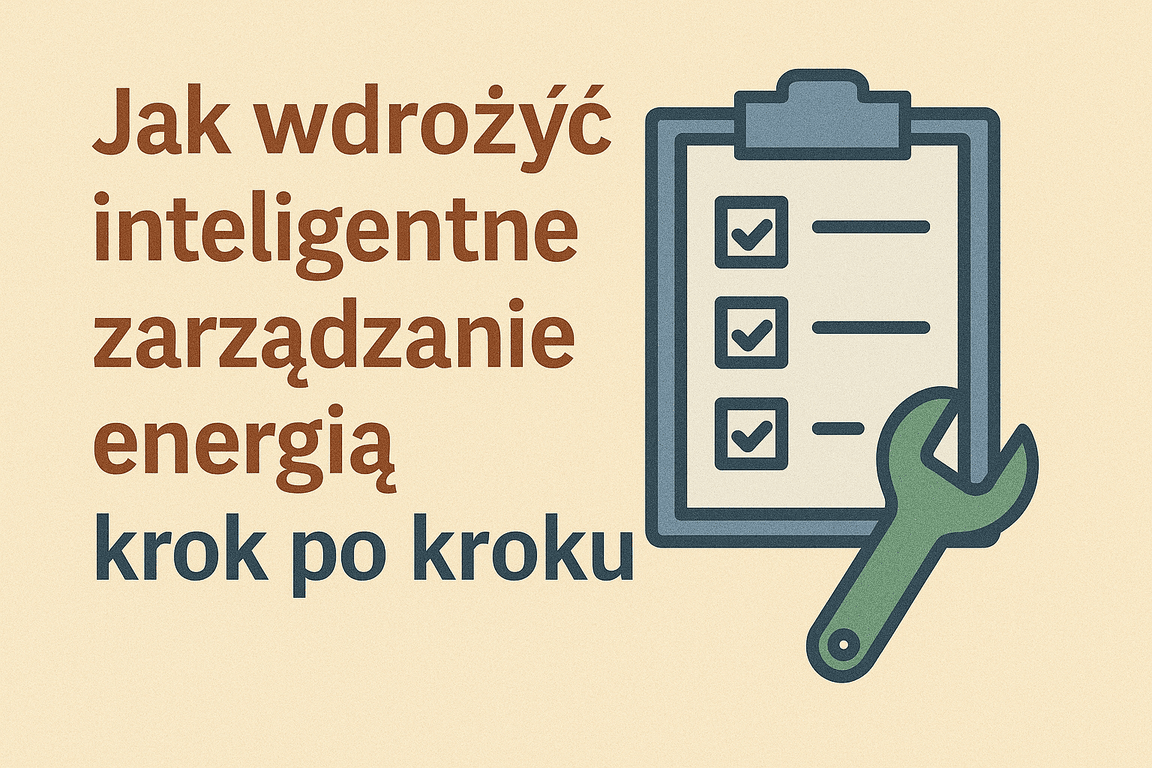 Jak wdrożyć inteligentne zarządzanie energią krok po kroku?
czyli jak obniżyć rachunki za prąd