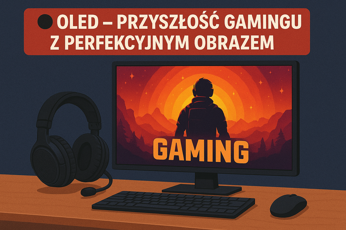 ⚫ OLED – przyszłość gamingu z perfekcyjnym obrazem czyli matryce w monitorach