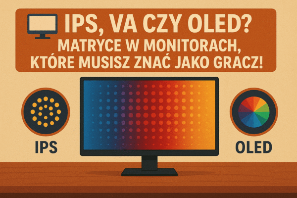 🖥️ IPS, VA czy OLED? Matryce w monitorach, które musisz znać jako gracz!