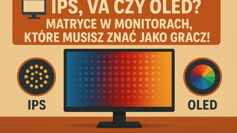 🖥️ IPS, VA czy OLED? Matryce w monitorach, które musisz znać jako gracz!