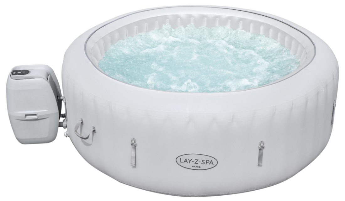 Bestway Lay‑Z‑Spa Paris AirJet (model 60013) to domowe jacuzzi do ogrodu