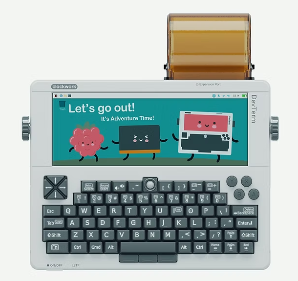 🎮 Konsola modularna ClockworkPi DevTerm - sprzęt DIY