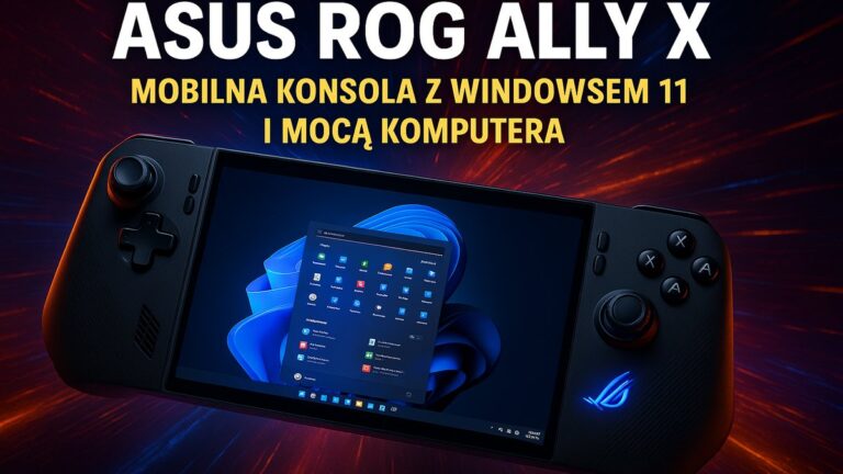 ASUS ROG Ally X – mobilna konsola z Windowsem 11 i mocą komputera