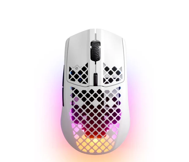 Myszka gamingowa SteelSeries Aerox 3 Wireless Snow (2022)