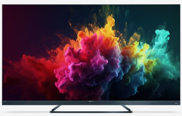 Sharp 75FQ8EG – 75" QLED 4K z odświeżaniem 144 Hz - telewizory sharp 