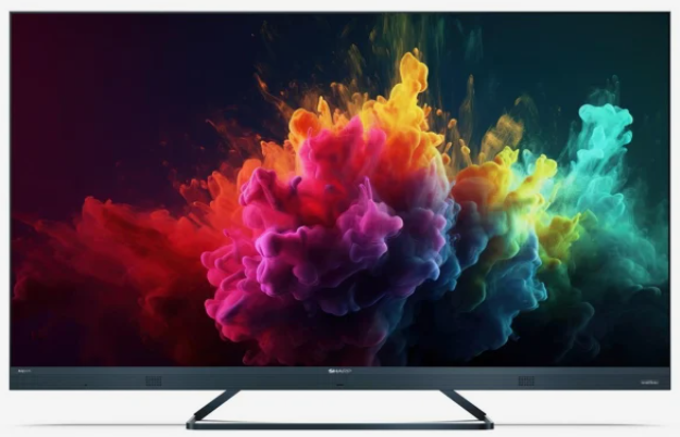 Sharp 55FQ8EG – 55" QLED 4K z 144 Hz i Dolby Atmos telewizor sharp 