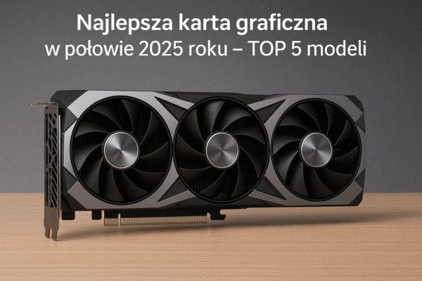⚙️ Najlepsza karta graficzna w połowie 2025 roku – TOP 5 modeli