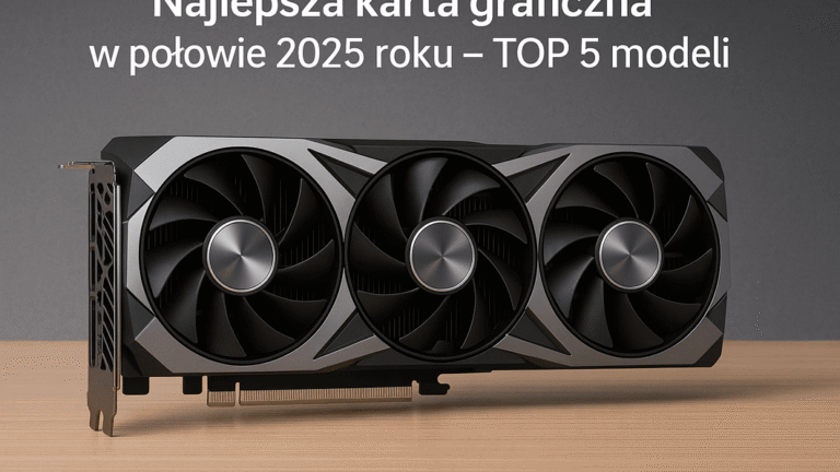 ⚙️ Najlepsza karta graficzna w połowie 2025 roku – TOP 5 modeli