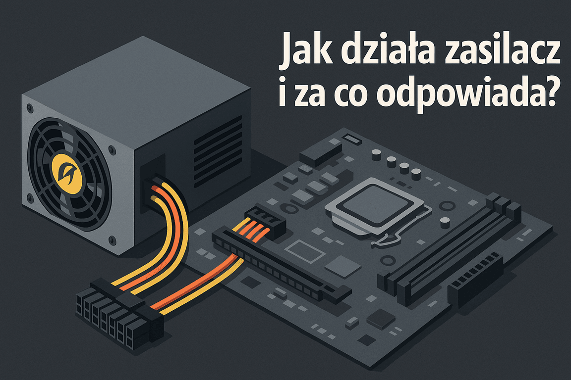 🔍 Jak działa zasilacz i za co odpowiada? czyli jaki zasilacz do PC