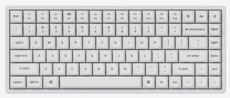4. Keychron K2 Pro (Brown Switch) - Klawiatury Keychron