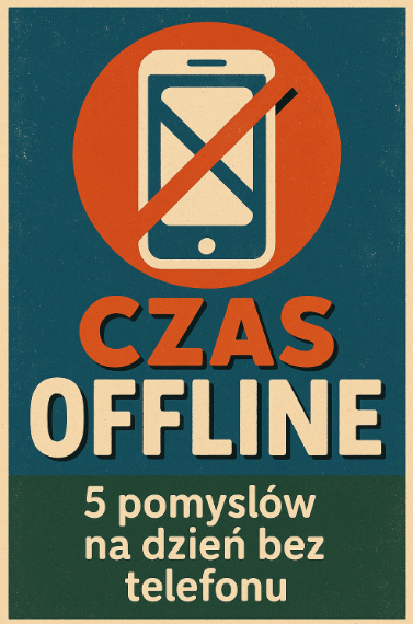 📱Czas offline – 5 pomysłów na dzień bez telefonu.