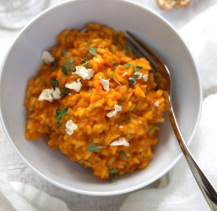 Risotto z dynią, szałwią i orzechami włoskimi przepisy z lidlomixa
